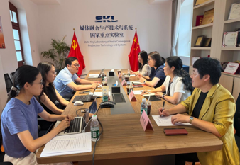“教授博士企业行”系列活动（二十三）：区域国别学团队赴新华社国家重点实验室调研交流